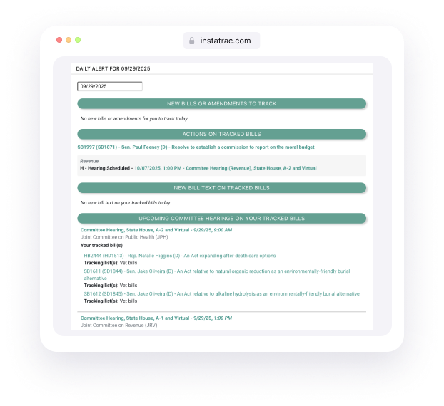 MassTrac Smart Alerts screenshot